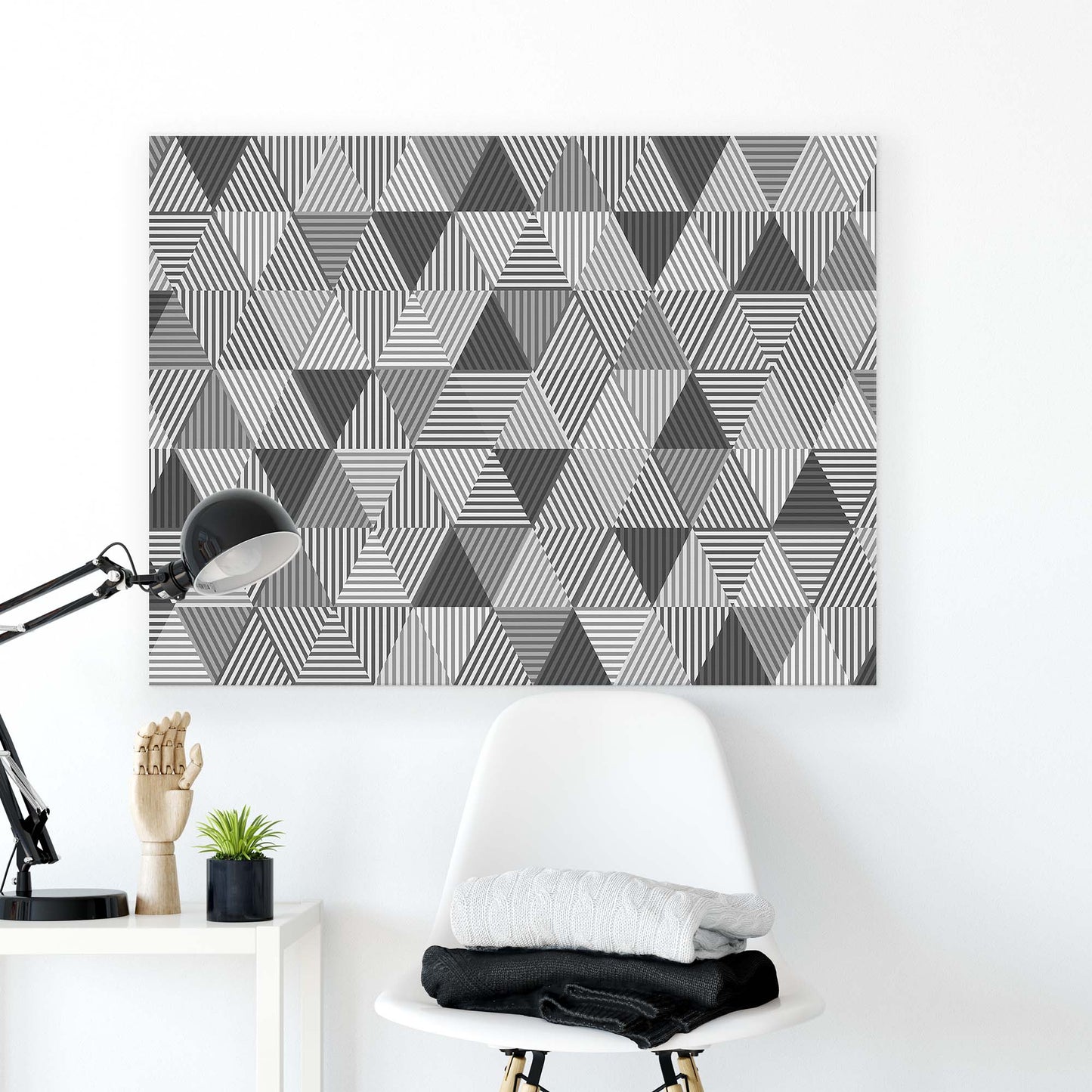 Geometric Canvas Photo Print - USTAD HOME