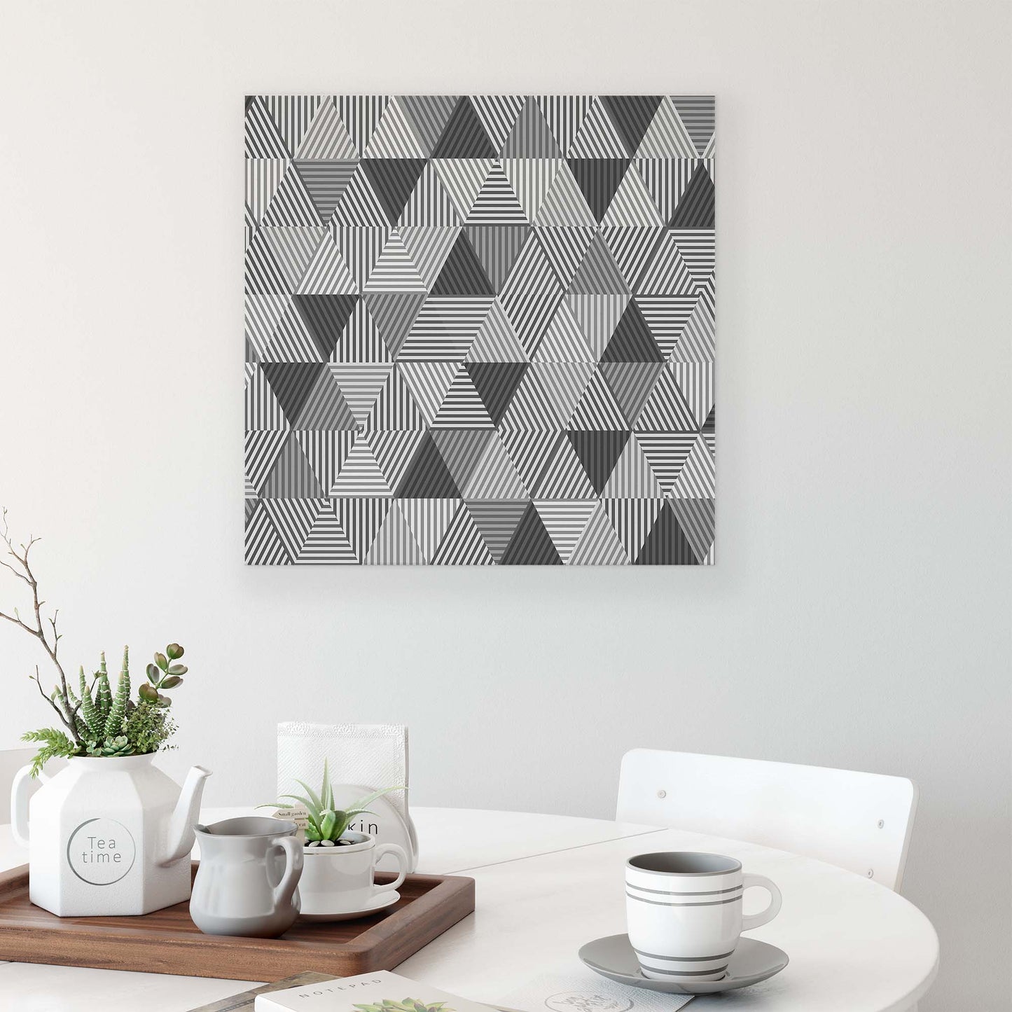 Geometric Canvas Photo Print - USTAD HOME