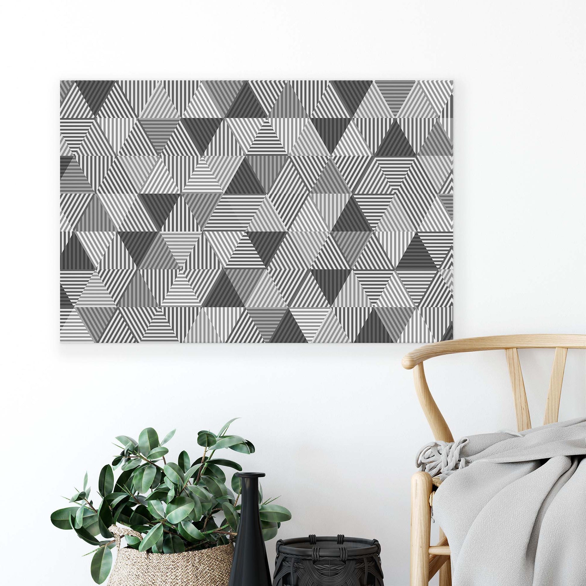 Geometric Canvas Photo Print - USTAD HOME