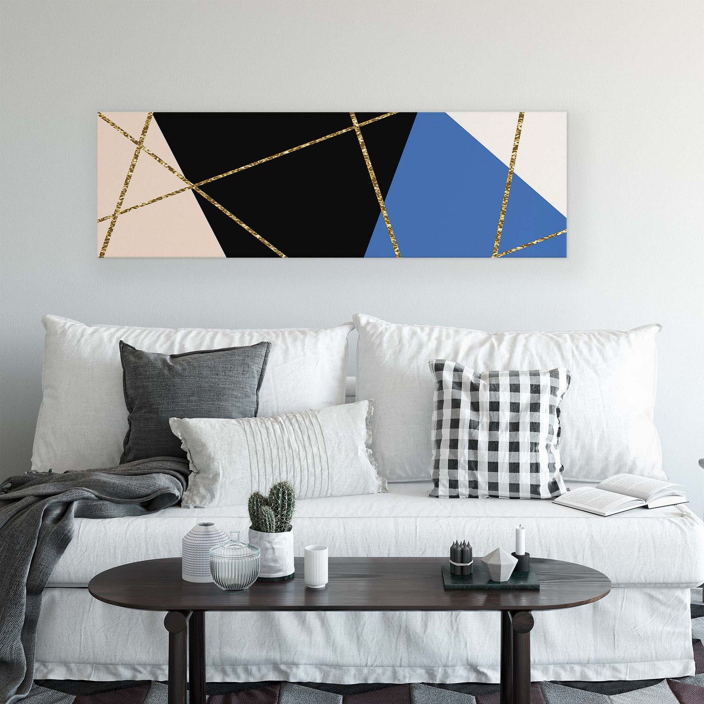 Geometric Canvas Photo Print - USTAD HOME