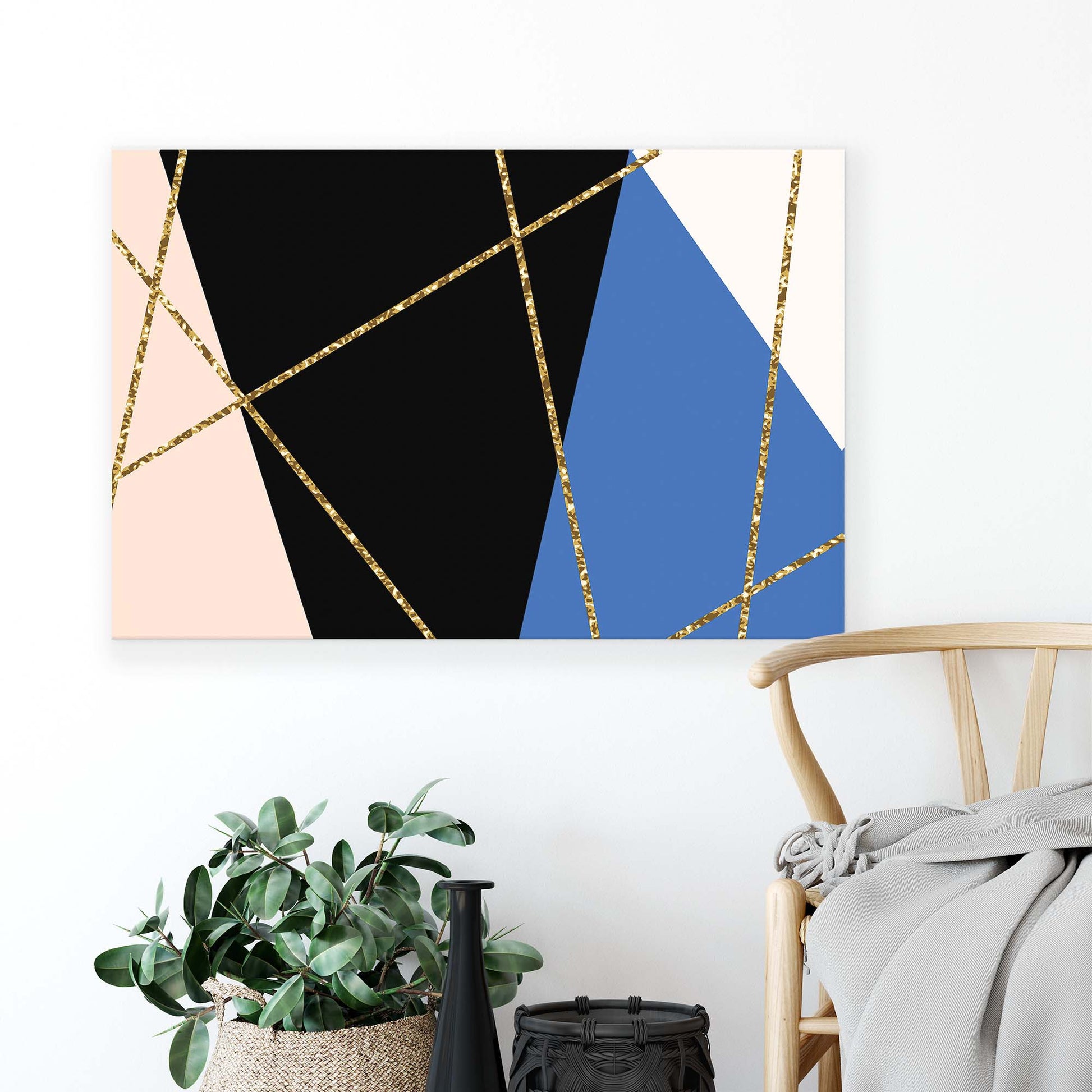 Geometric Canvas Photo Print - USTAD HOME