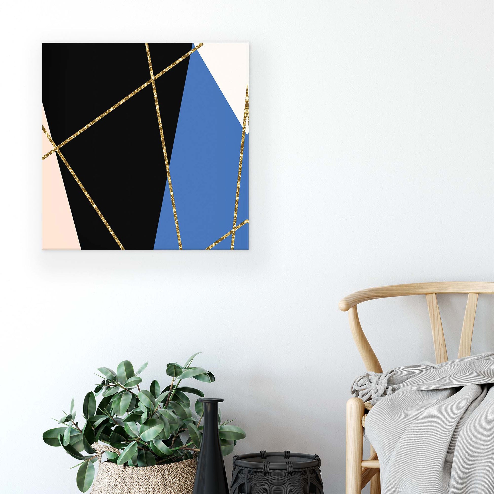 Geometric Canvas Photo Print - USTAD HOME