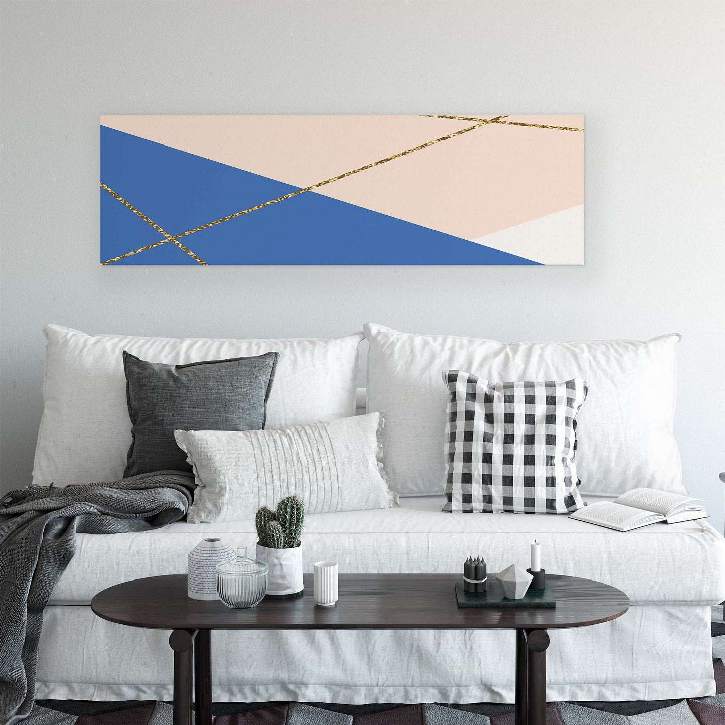 Geometric Canvas Photo Print - USTAD HOME