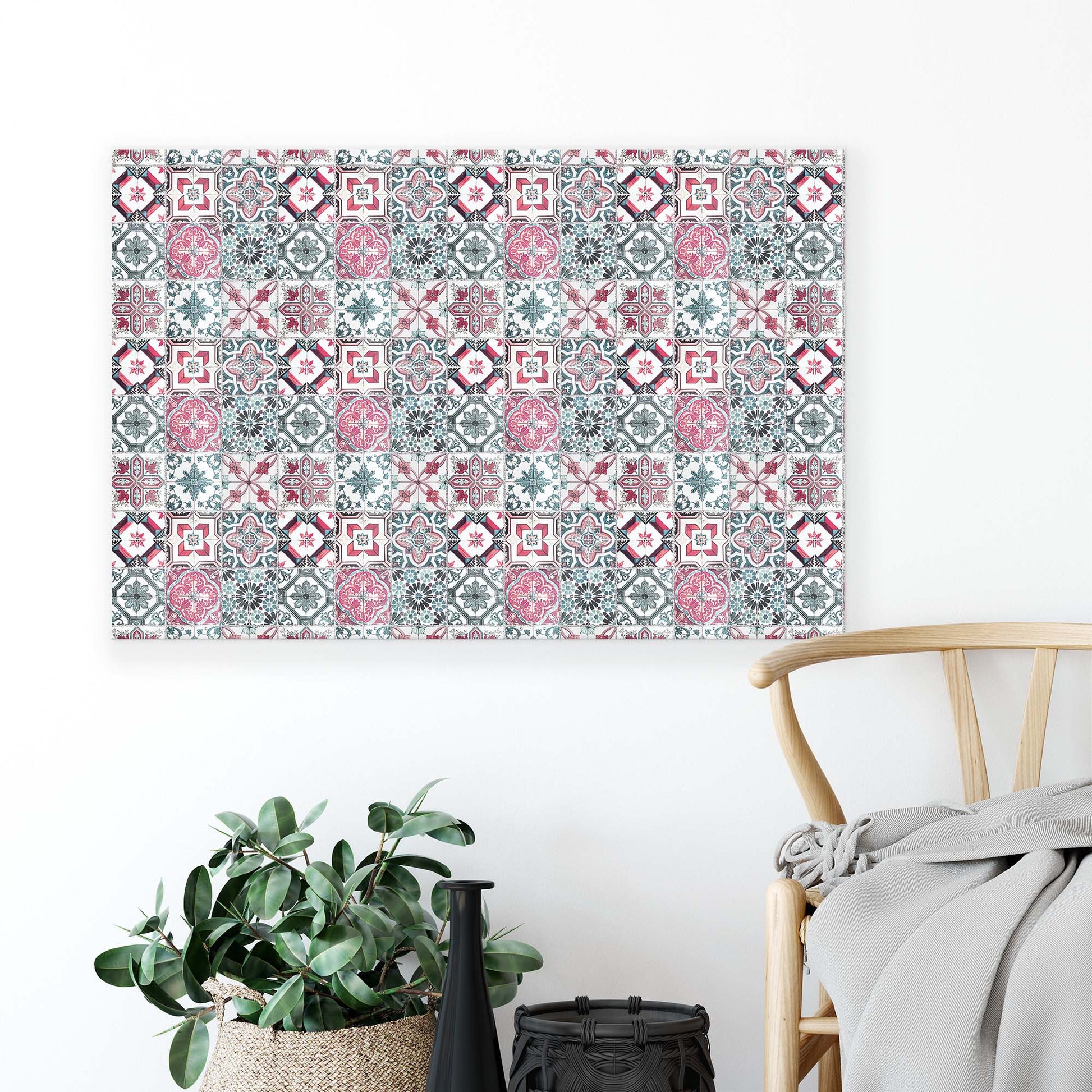 Patterns Canvas Photo Print - USTAD HOME