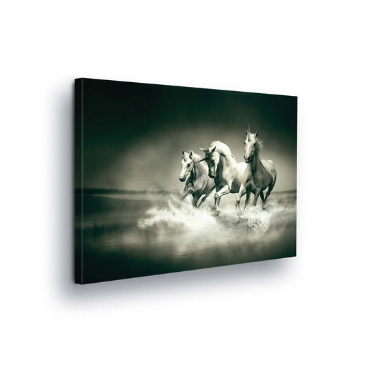 Horses & Unicorns Canvas Photo Print - USTAD HOME