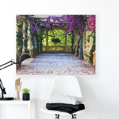 Gardens Canvas Photo Print - USTAD HOME