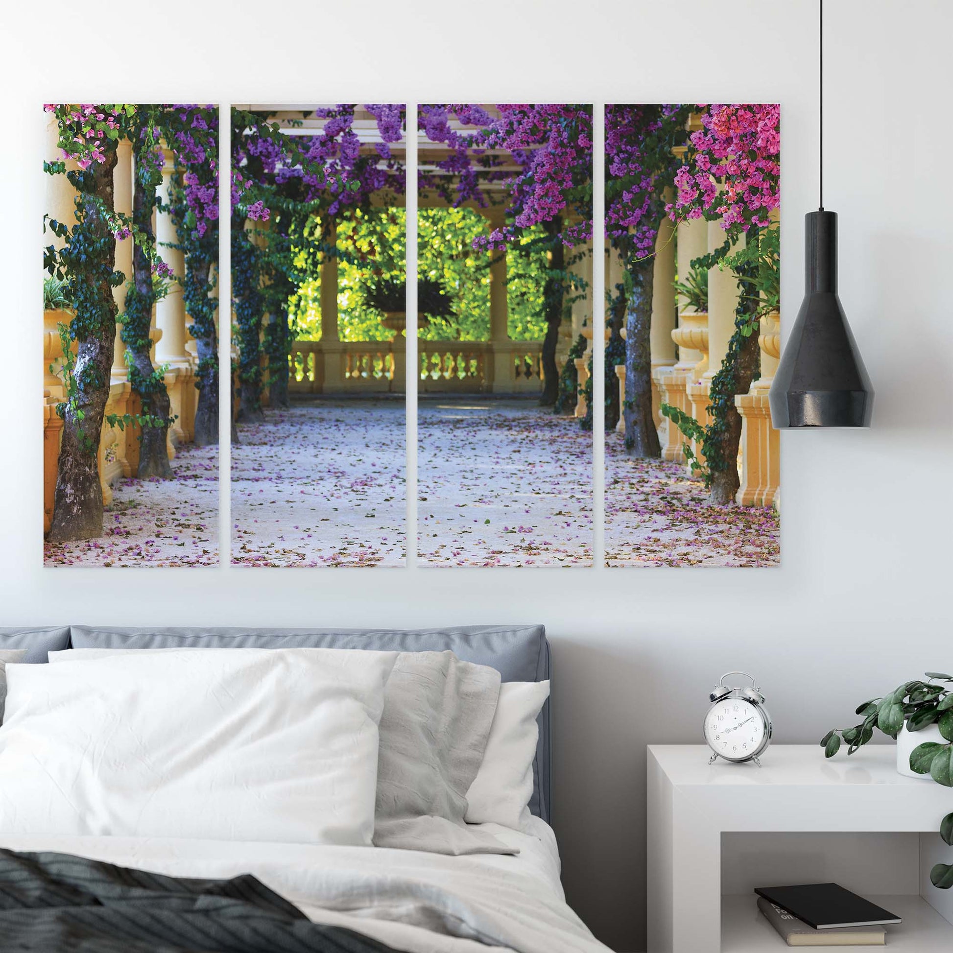 Gardens Canvas Photo Print - USTAD HOME