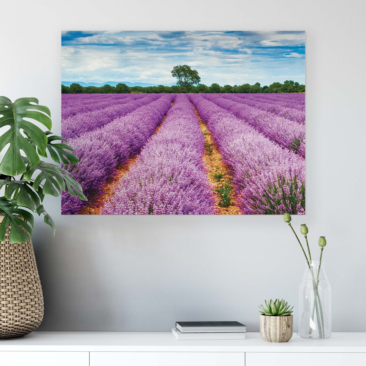 Meadows & Countryside Canvas Photo Print - USTAD HOME