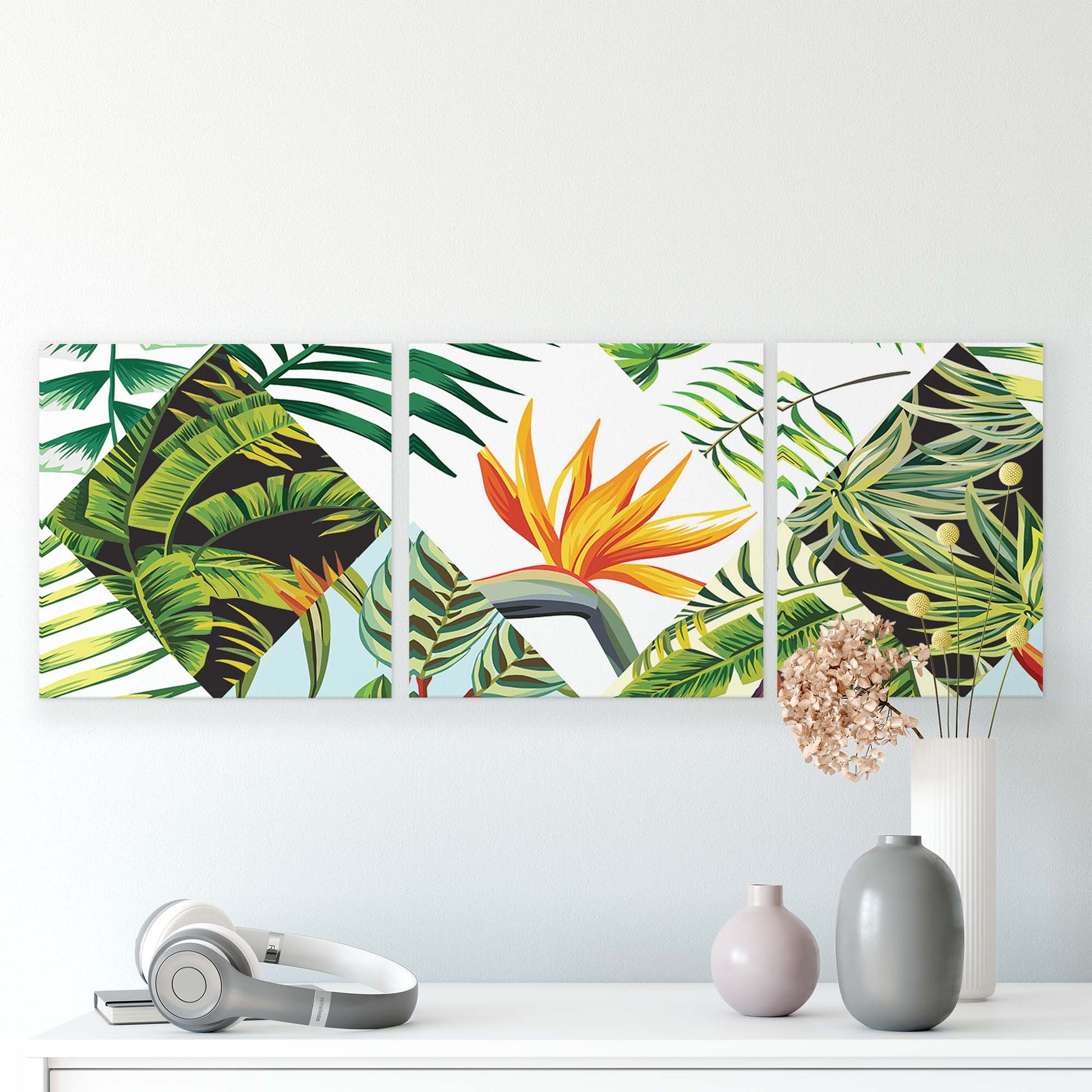 Tropical Canvas Photo Print - USTAD HOME