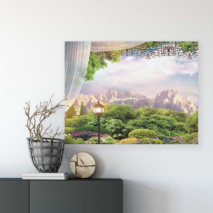 Gardens Canvas Photo Print