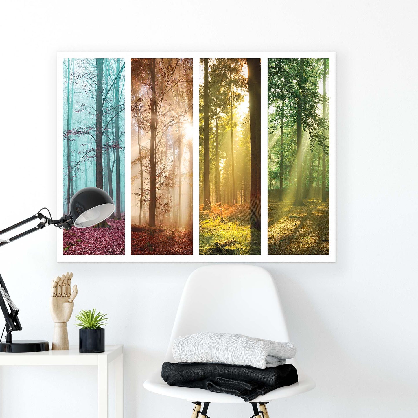 Forest & Trees Canvas Photo Print - USTAD HOME