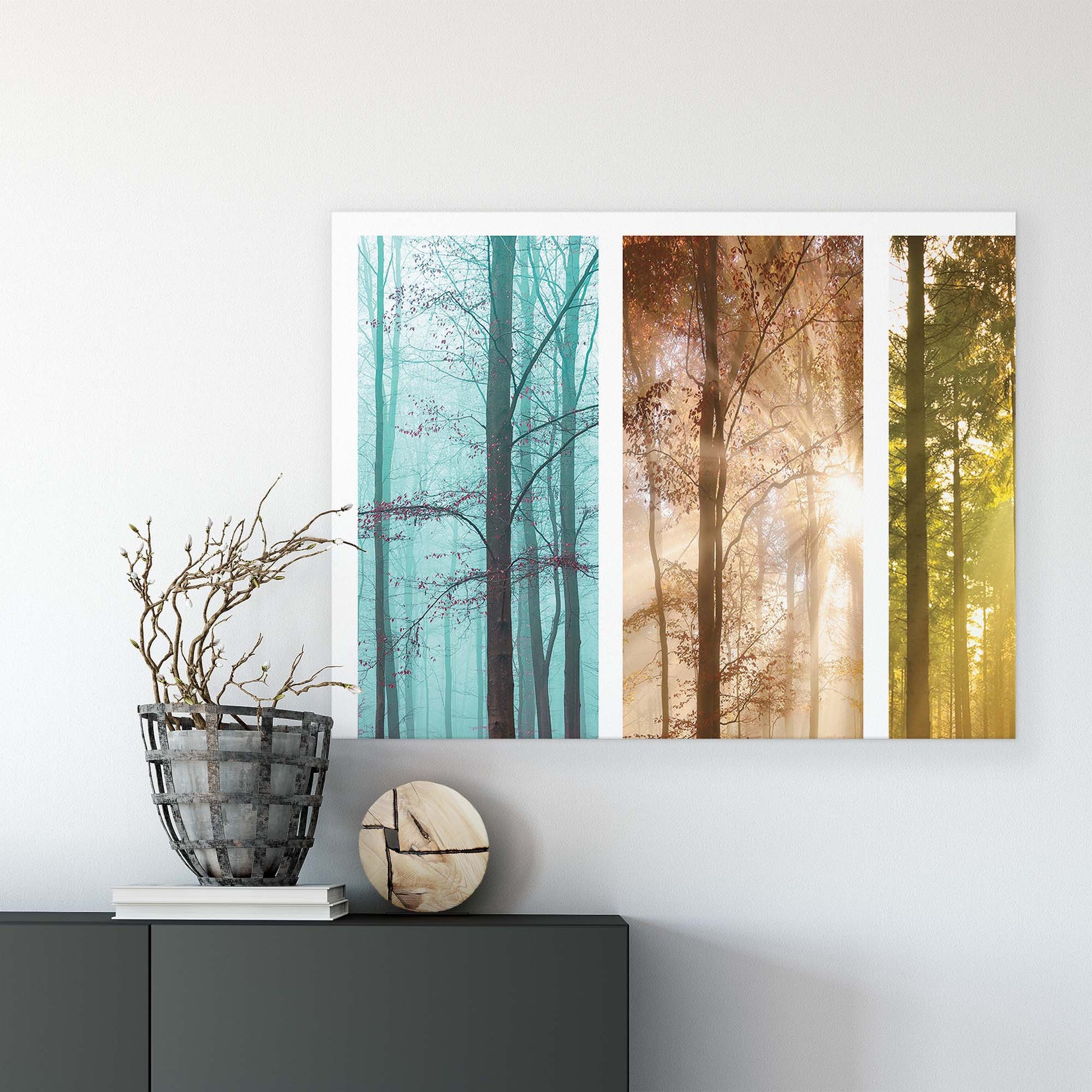 Forest & Trees Canvas Photo Print - USTAD HOME