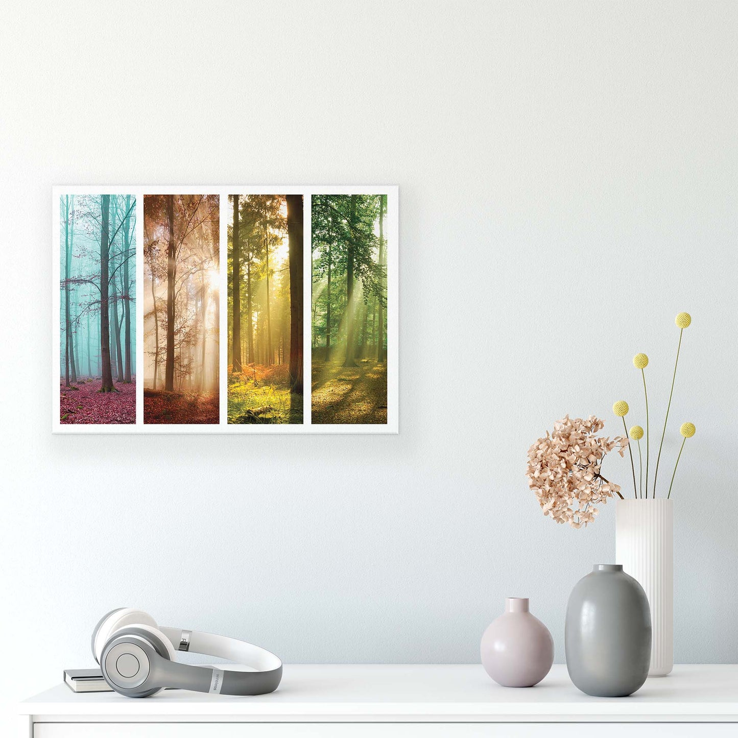 Forest & Trees Canvas Photo Print - USTAD HOME