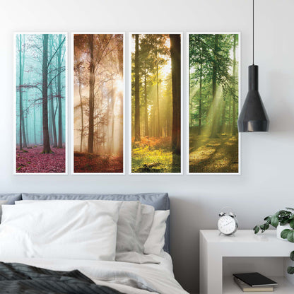 Forest & Trees Canvas Photo Print - USTAD HOME