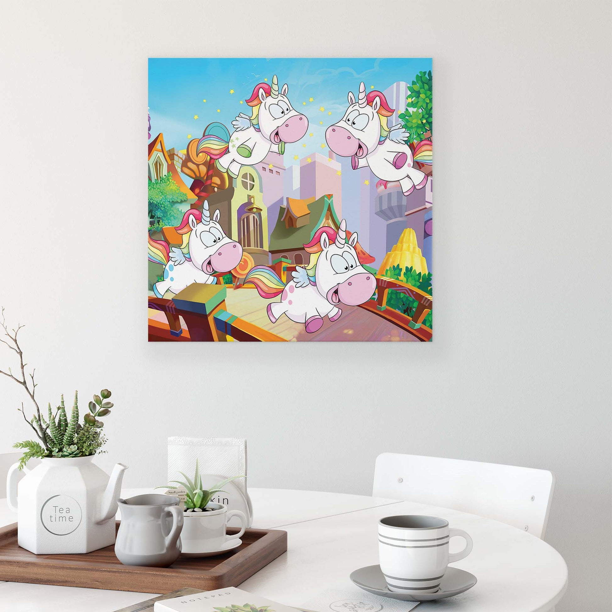 Horses & Unicorns Canvas Photo Print - USTAD HOME