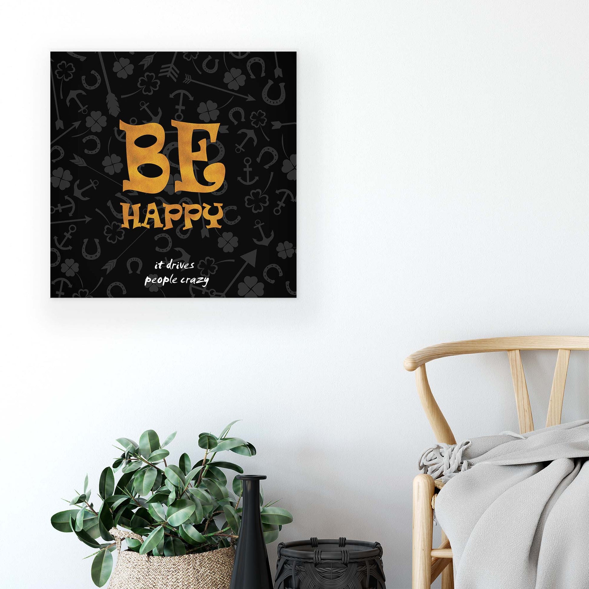 Typographic Canvas Photo Print - USTAD HOME