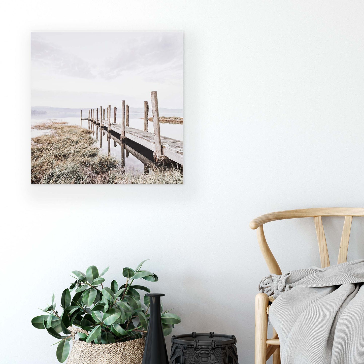 Lakes & Waterfalls Canvas Photo Print