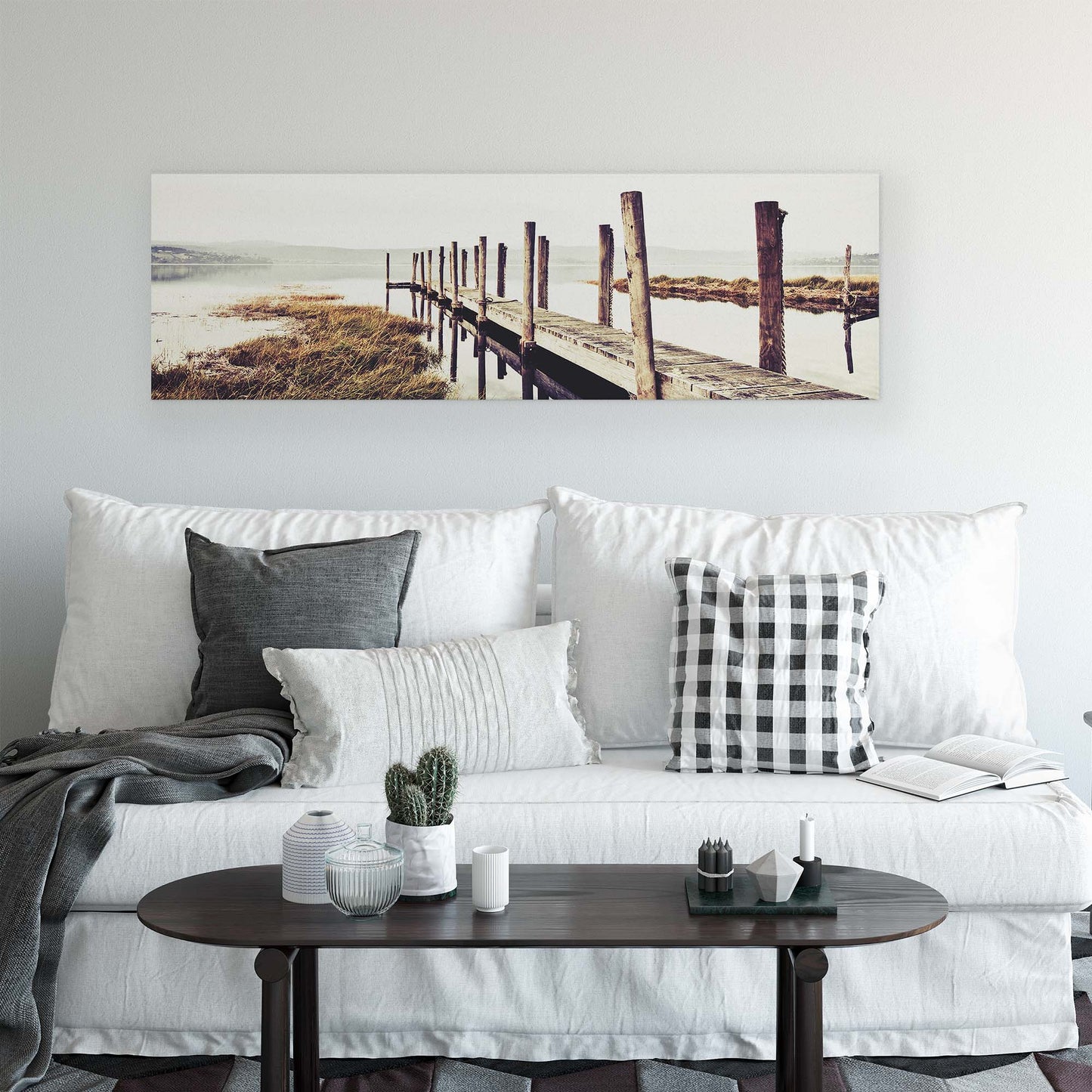 Lakes & Waterfalls Canvas Photo Print