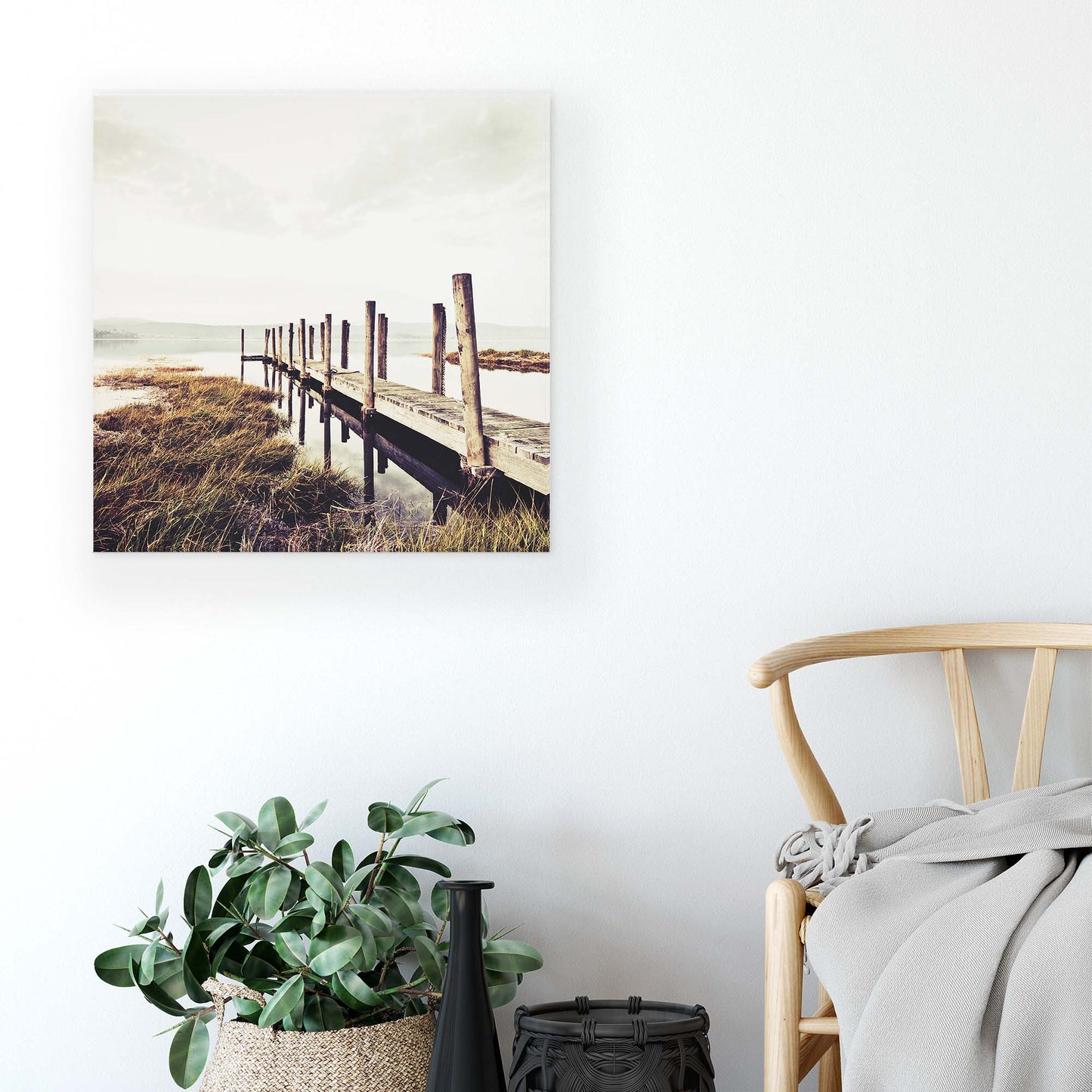 Lakes & Waterfalls Canvas Photo Print