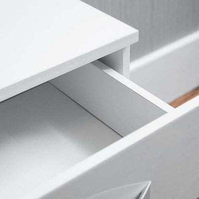 High Gloss Drawer Bedside Cabinet - USTAD HOME