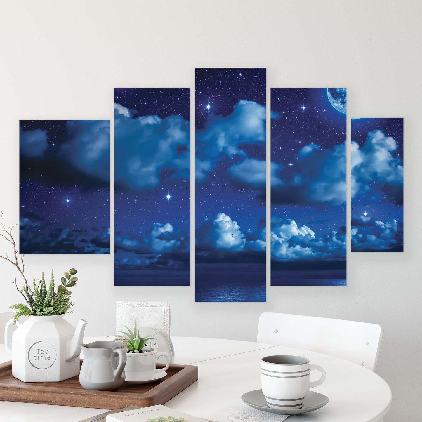 Sky & Clouds Canvas Photo Print - USTAD HOME