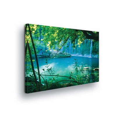 Lakes & Waterfalls Canvas Photo Print