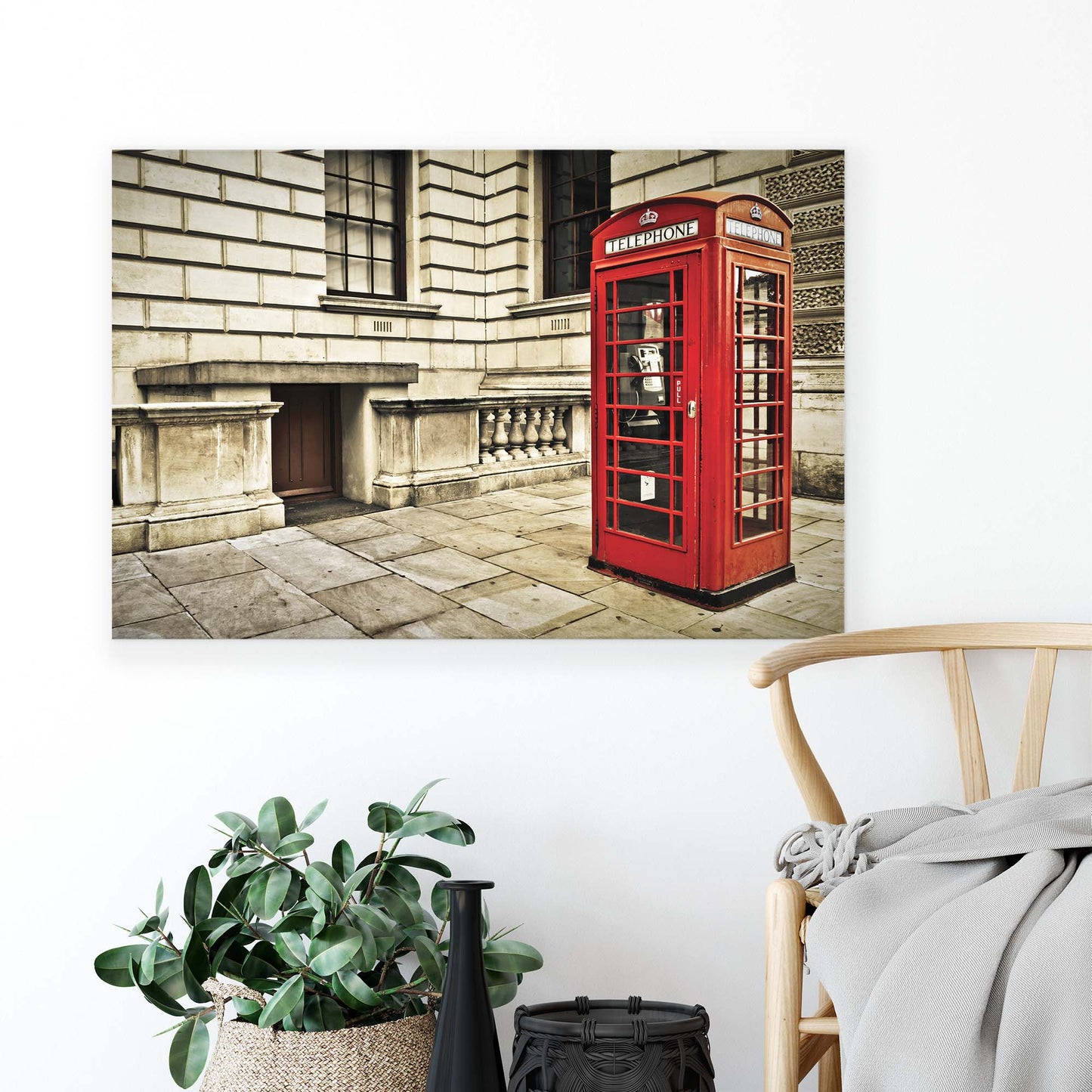 London Canvas Photo Print - USTAD HOME