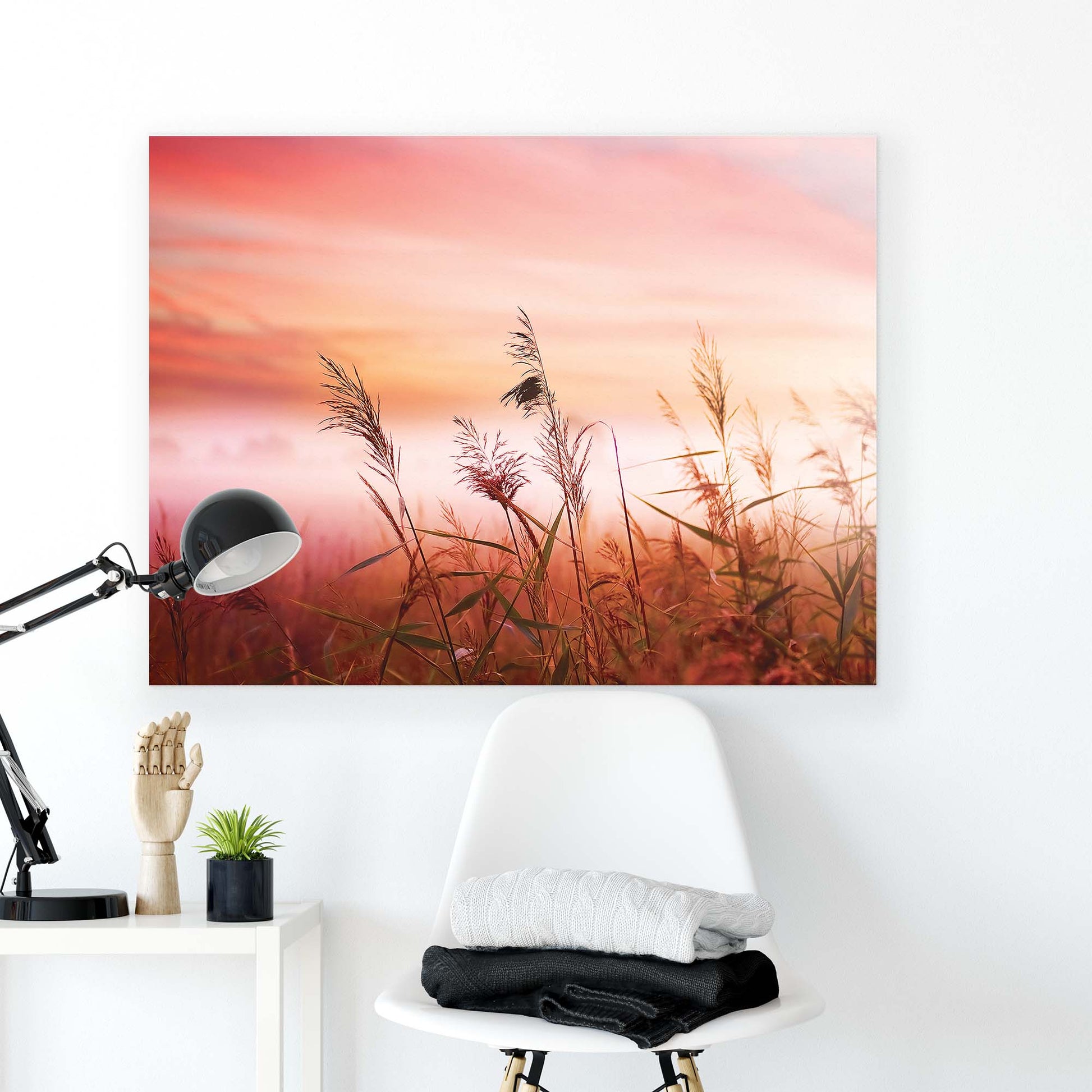 Meadows & Countryside Canvas Photo Print - USTAD HOME