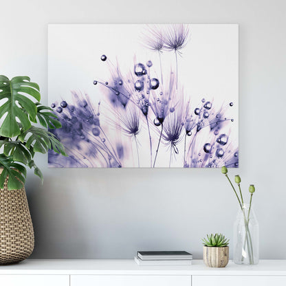 Modern Flowers, Nature, & Swirls Canvas Photo Print - USTAD HOME