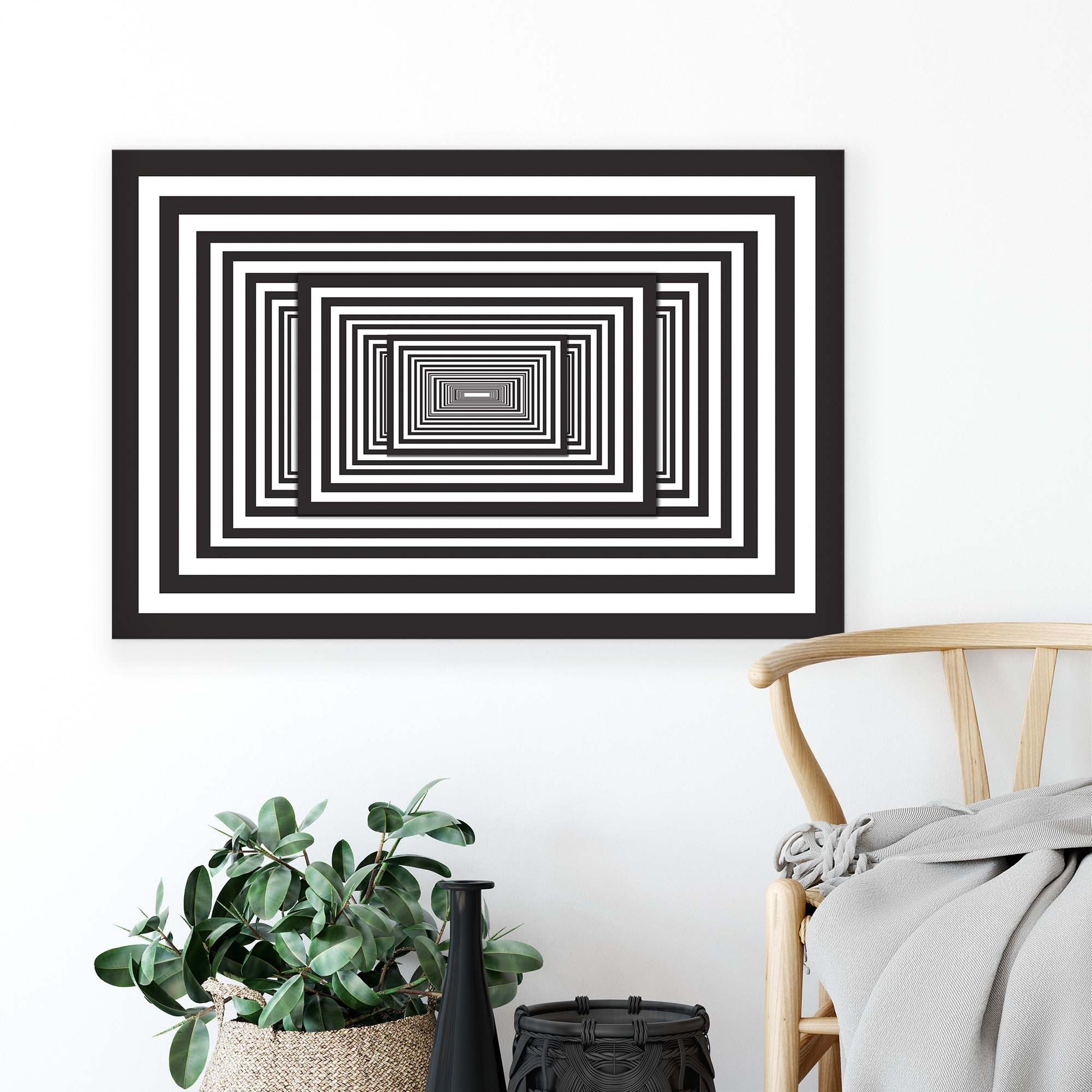 Geometric Canvas Photo Print - USTAD HOME