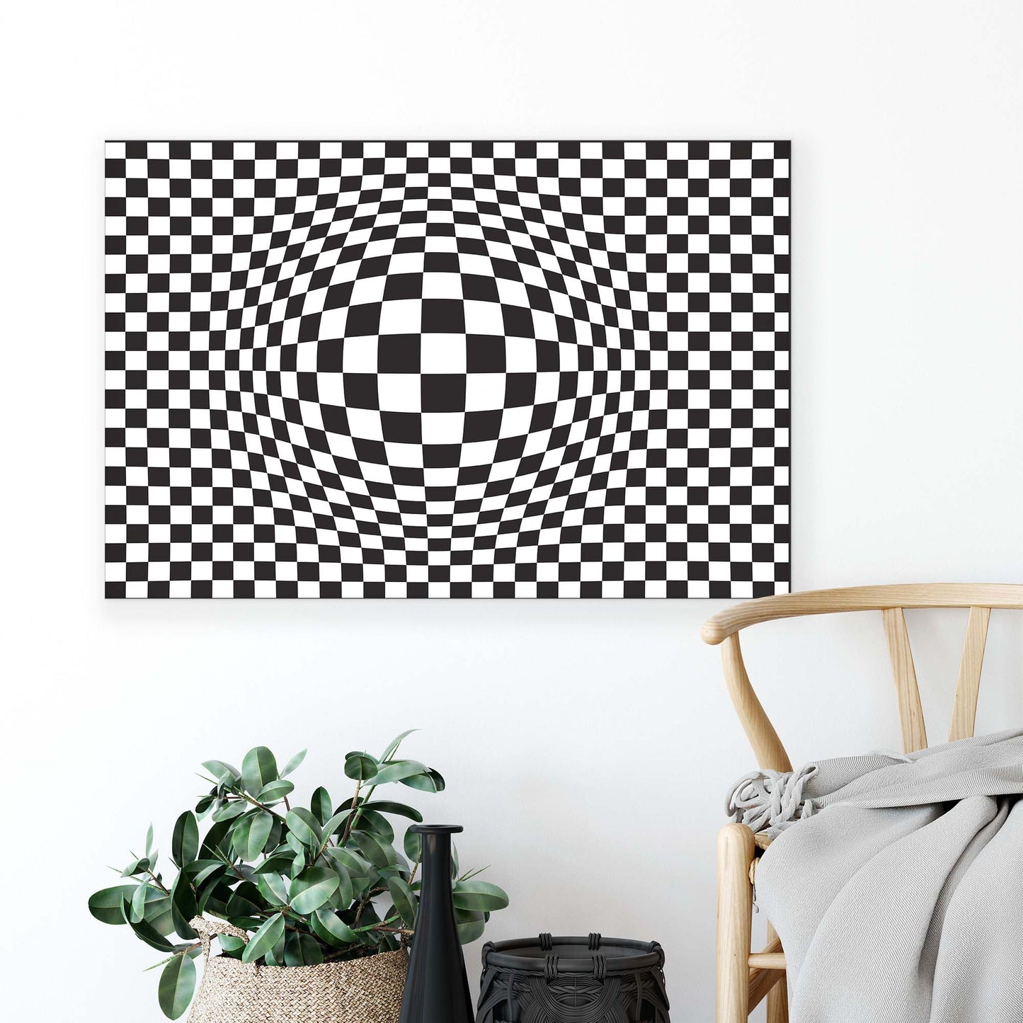 Geometric Canvas Photo Print - USTAD HOME