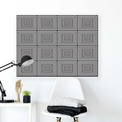 Geometric Canvas Photo Print - USTAD HOME