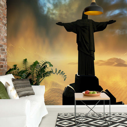 Rio De Janiero Christ The Redeemer Photo Wallpaper Wall Mural - USTAD HOME