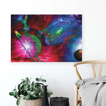 Stars & Space Canvas Photo Print - USTAD HOME