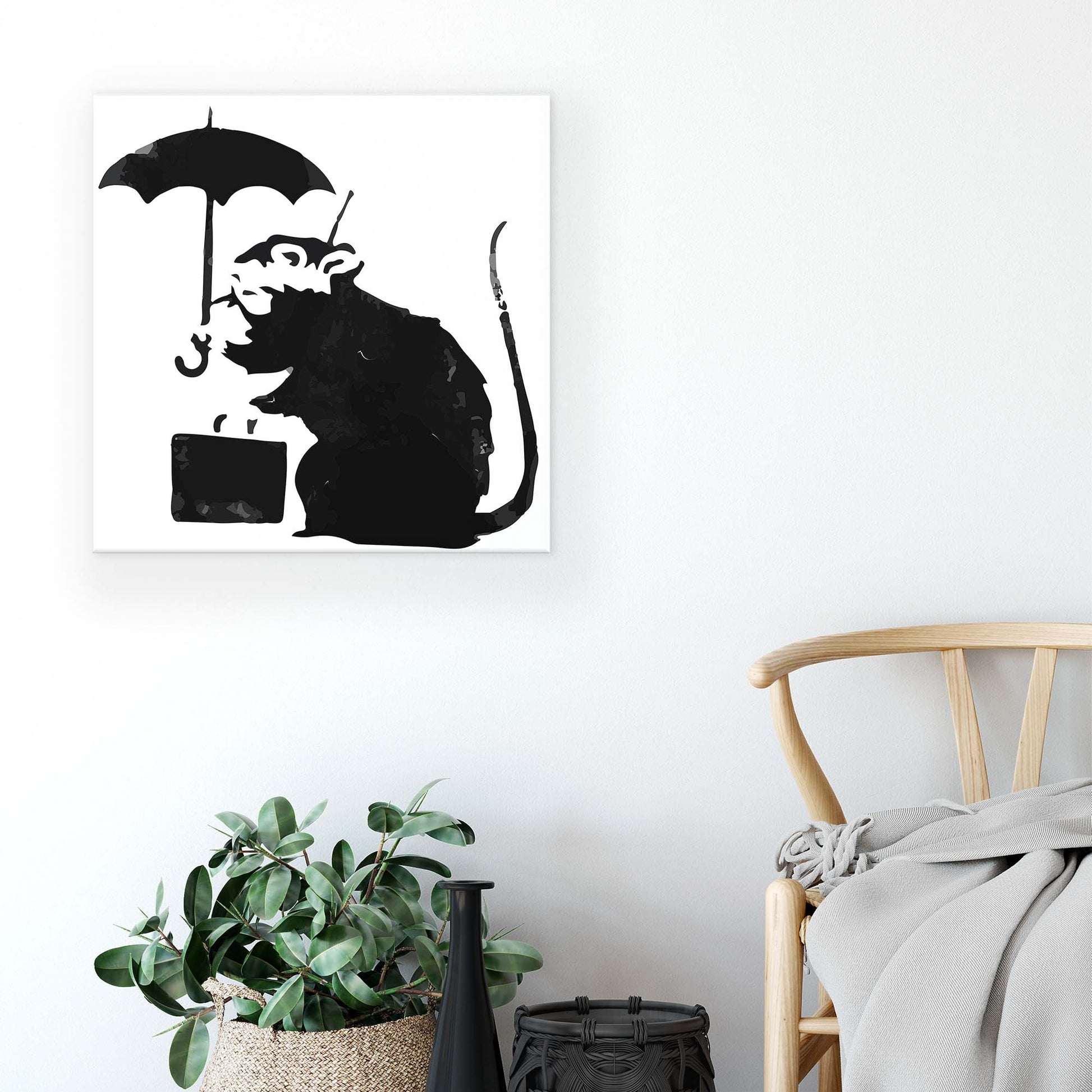 Graffiti Canvas Photo Print - USTAD HOME