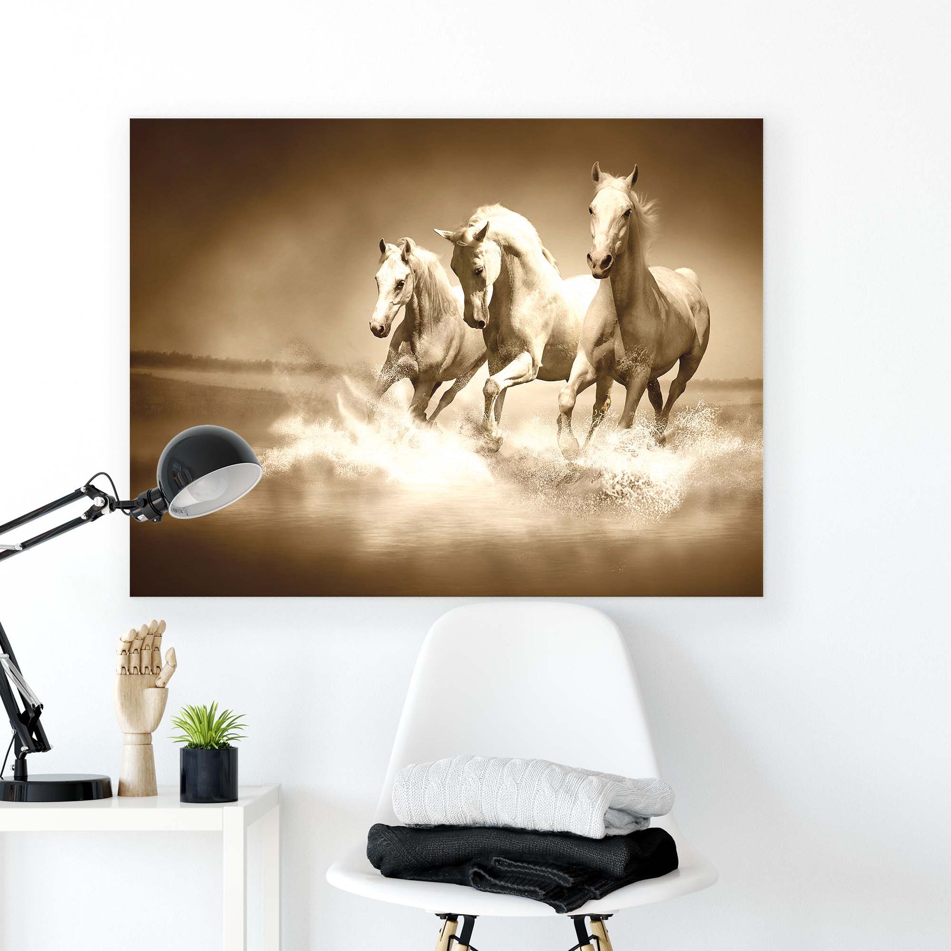 Horses & Unicorns Canvas Photo Print - USTAD HOME