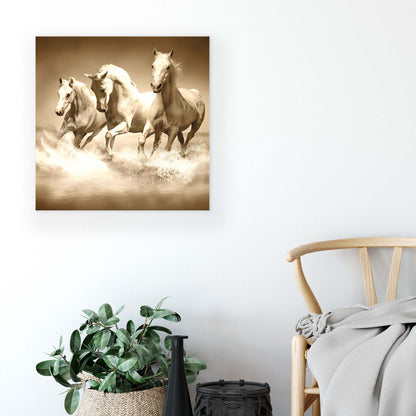 Horses & Unicorns Canvas Photo Print - USTAD HOME