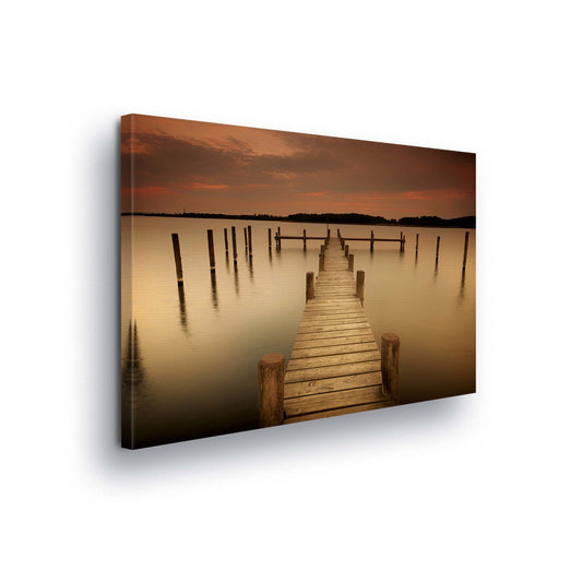 Lakes & Waterfalls Canvas Photo Print - USTAD HOME