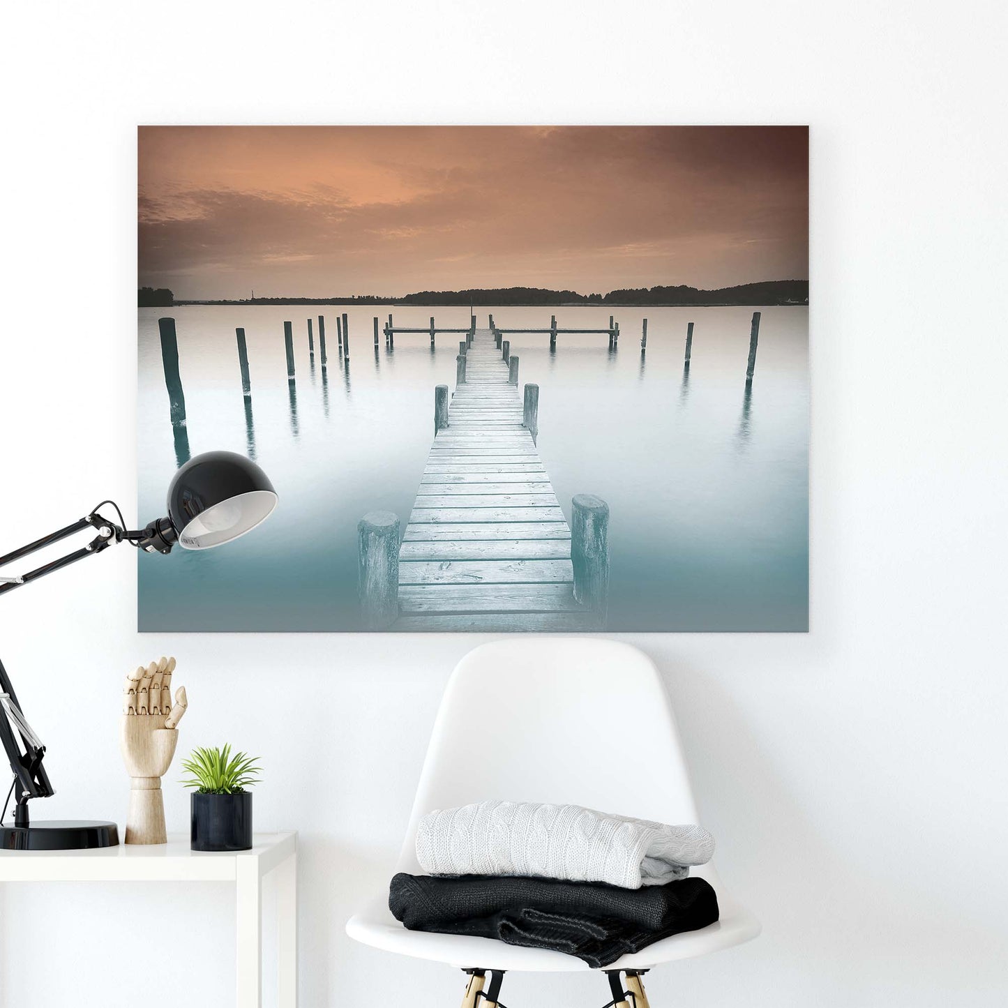 Lakes & Waterfalls Canvas Photo Print