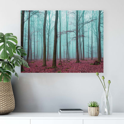 Forest & Trees Canvas Photo Print - USTAD HOME