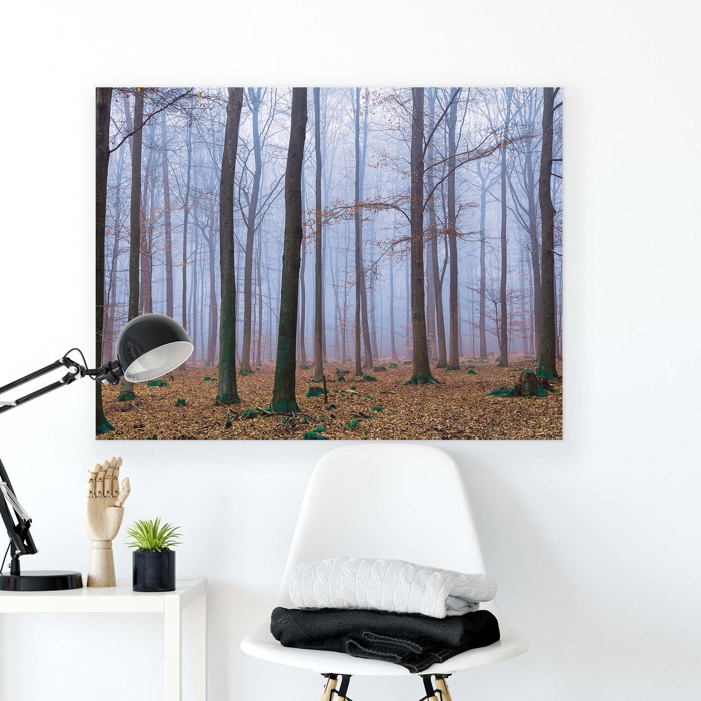 Forest & Trees Canvas Photo Print - USTAD HOME