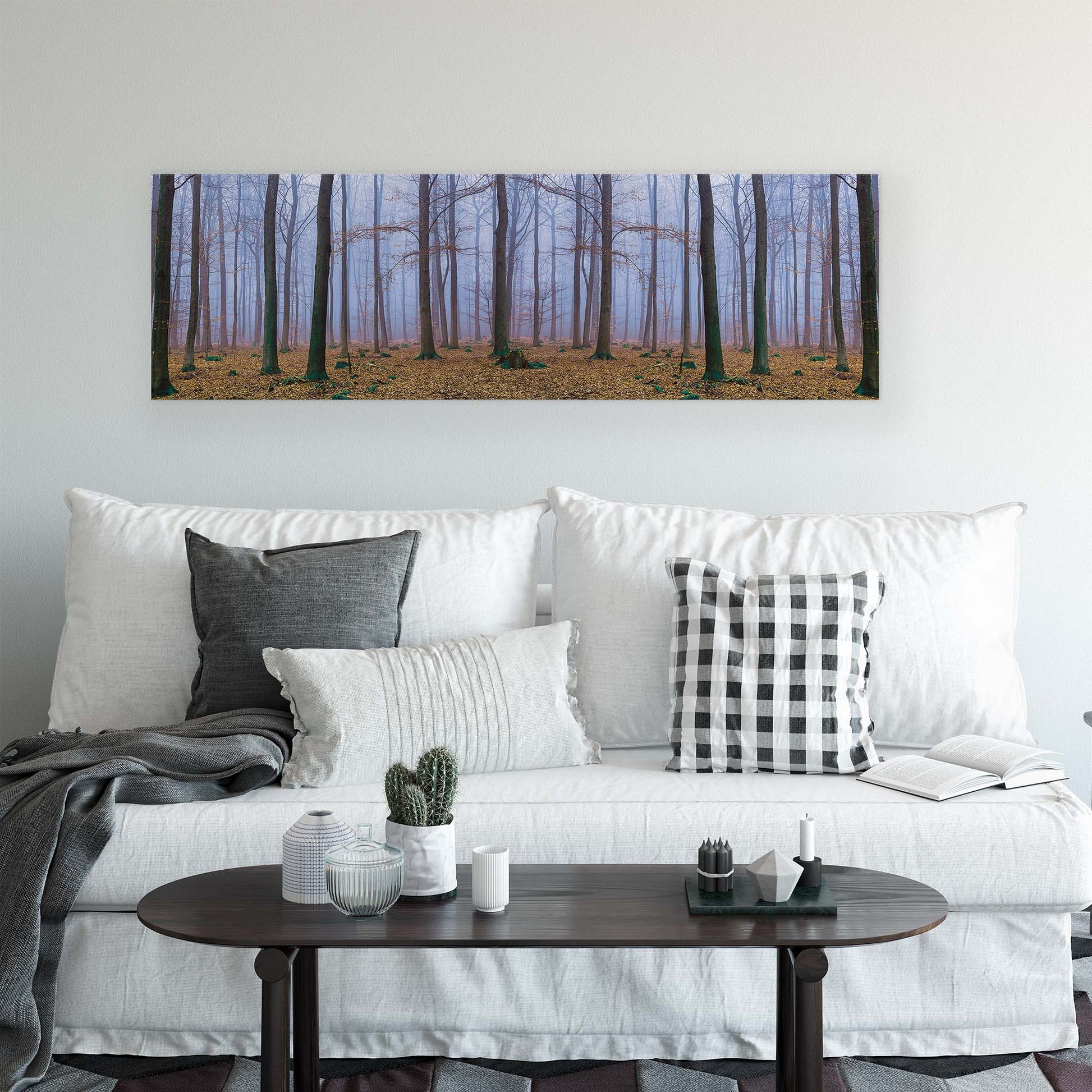 Forest & Trees Canvas Photo Print - USTAD HOME