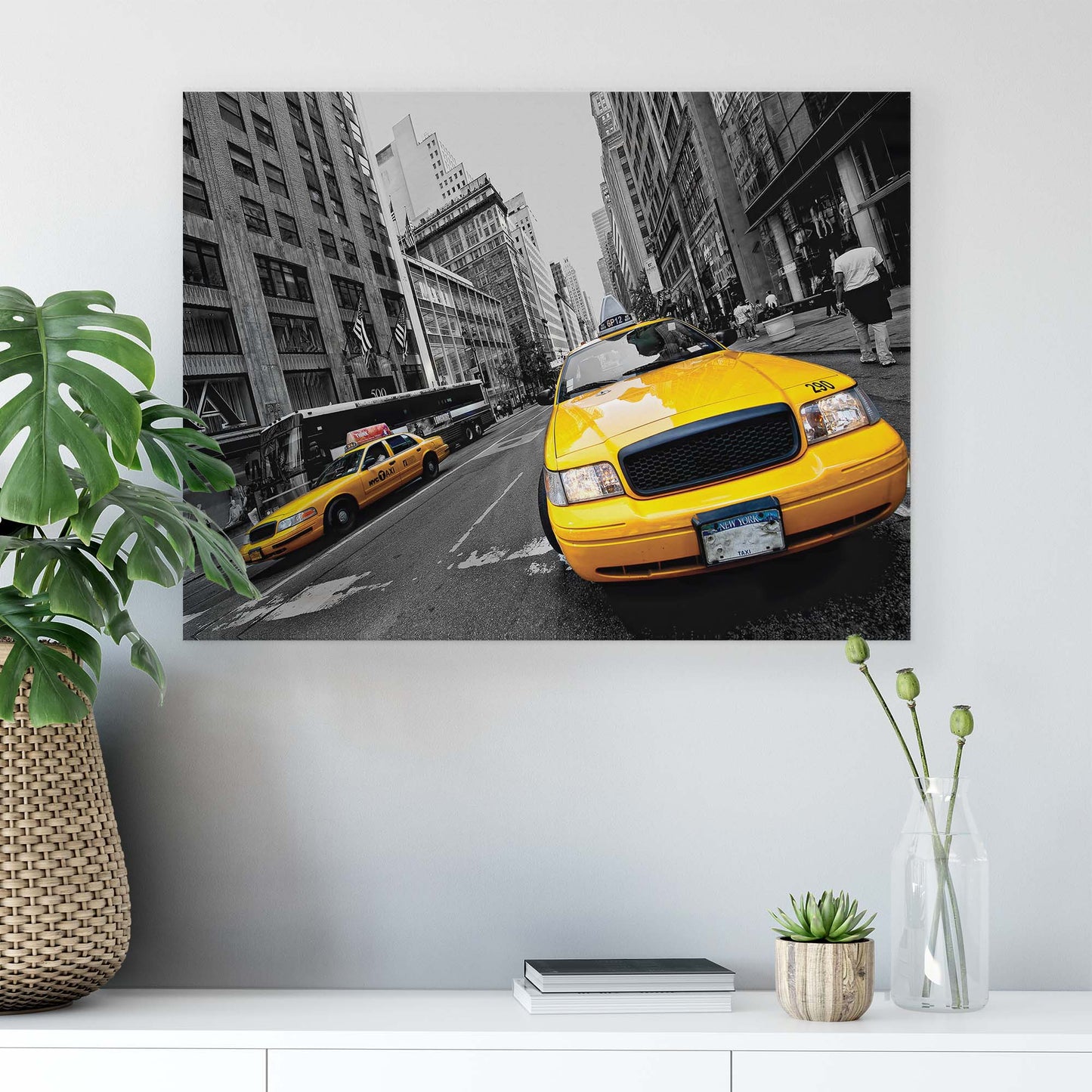 New York Canvas Photo Print - USTAD HOME