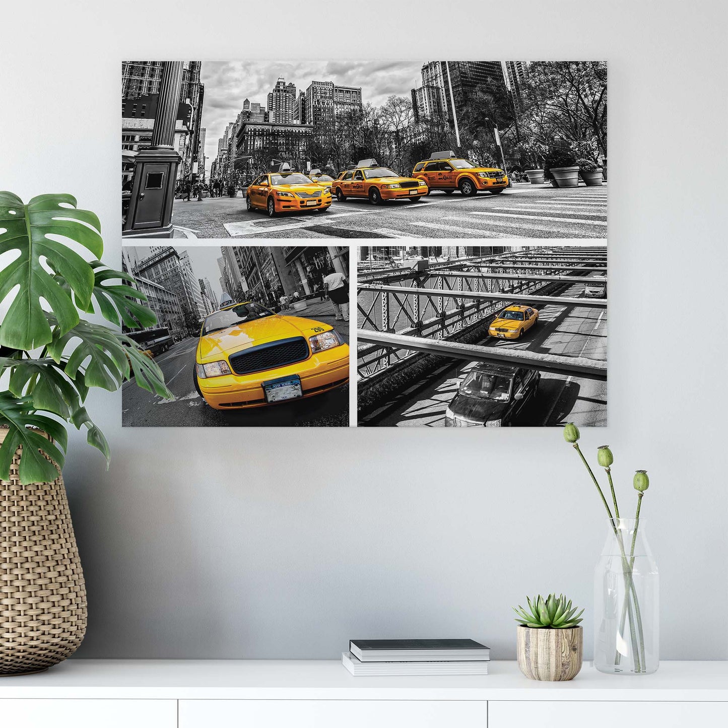 New York Canvas Photo Print - USTAD HOME