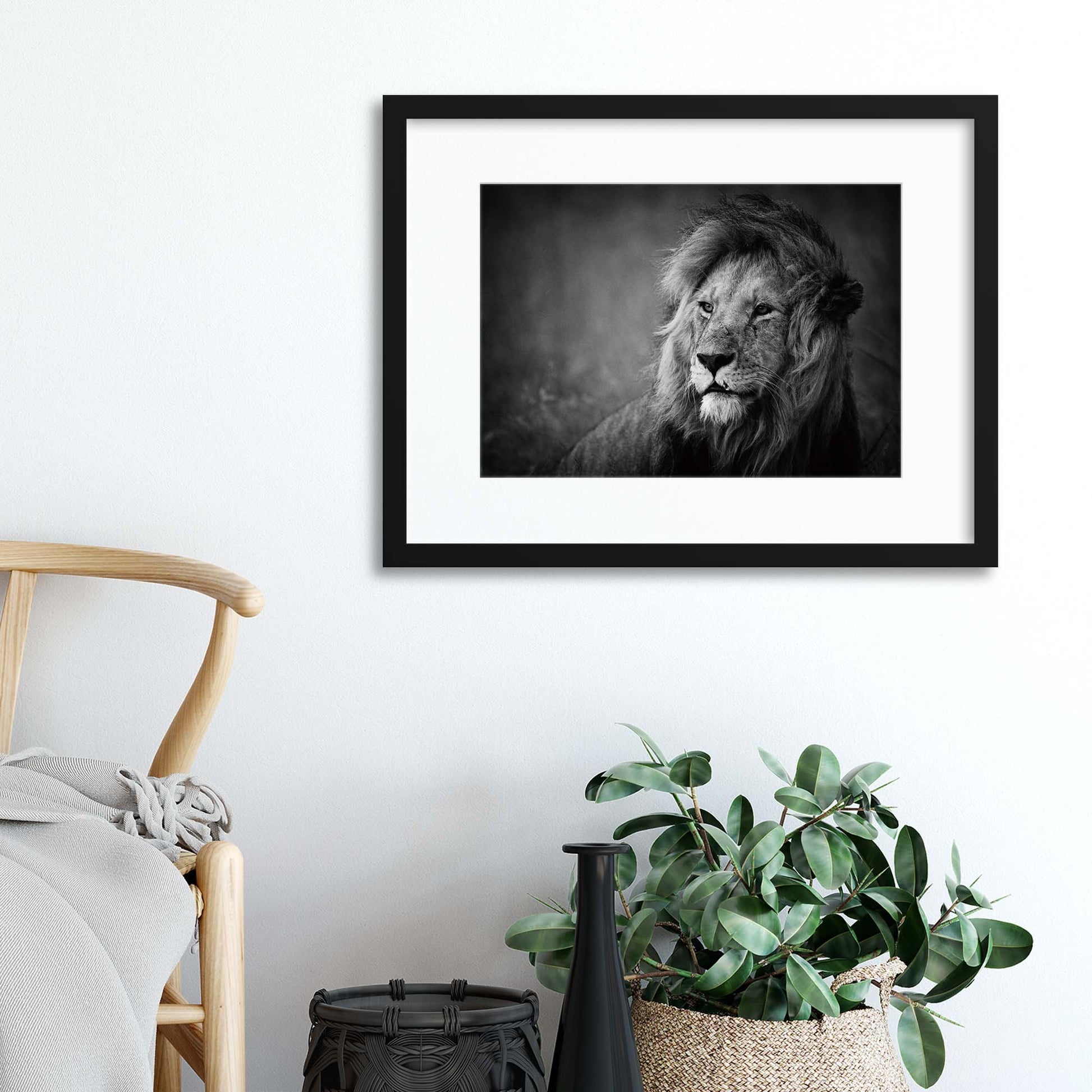 Regal by Mohammed Alnaser Framed Print - USTAD HOME