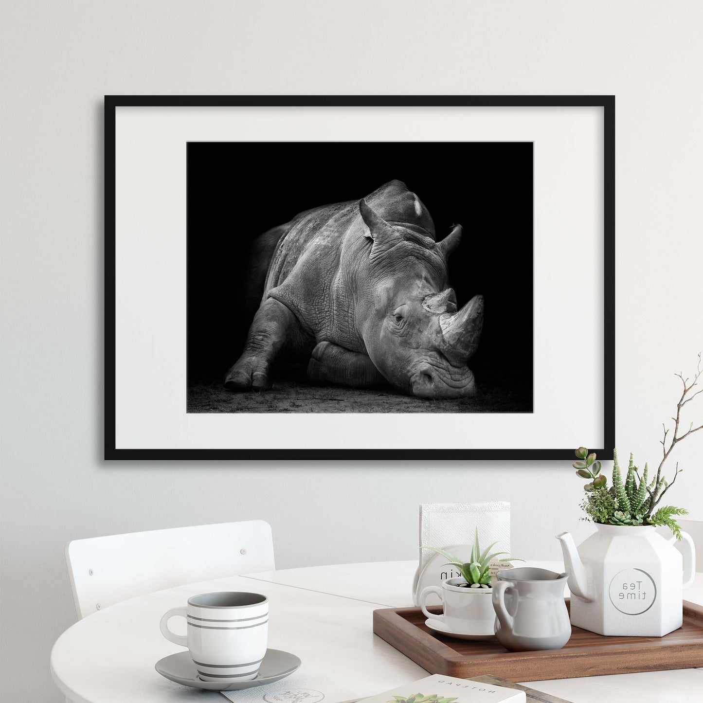 Defeated by Fegari Framed Print - USTAD HOME