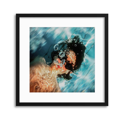 A Cute Little Fish by Inna Blar Ross Framed Print - USTAD HOME