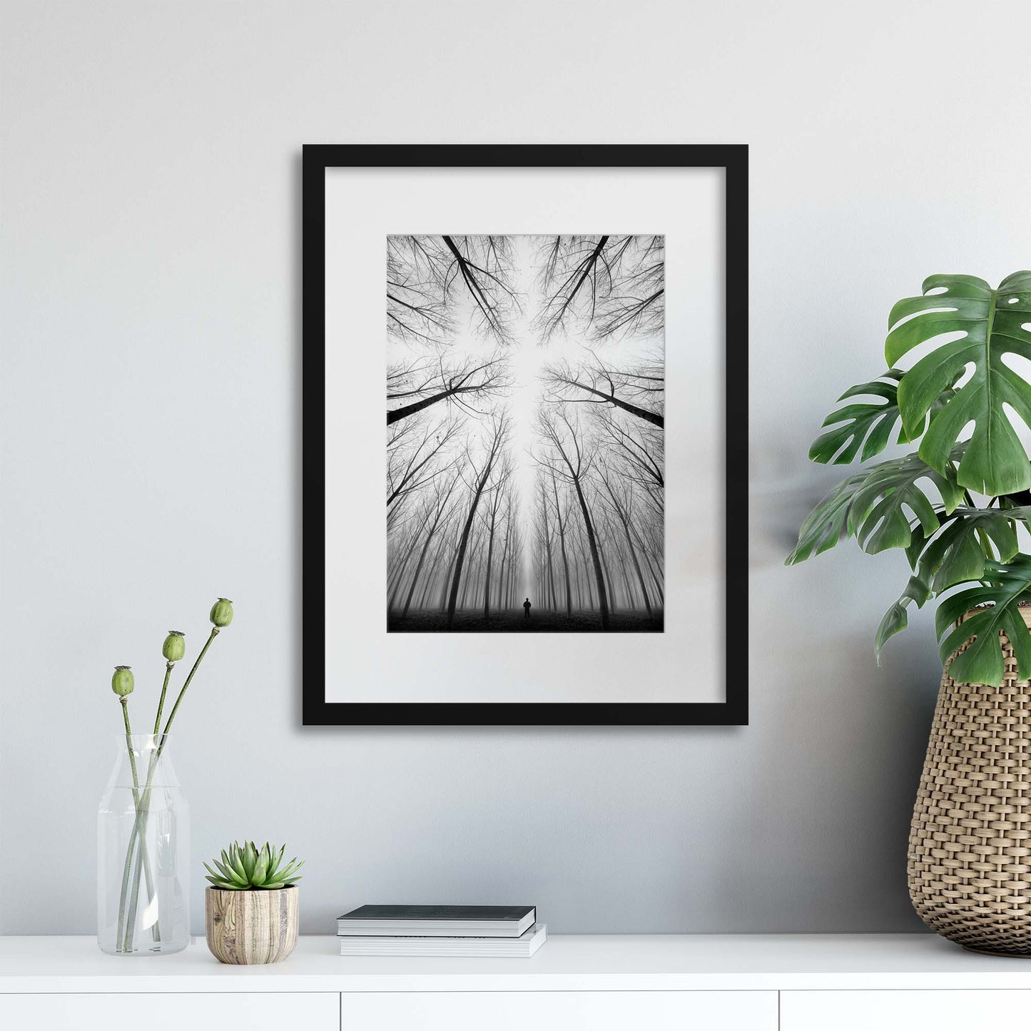 The Cross by Marco Bizziocchi Framed Print - USTAD HOME