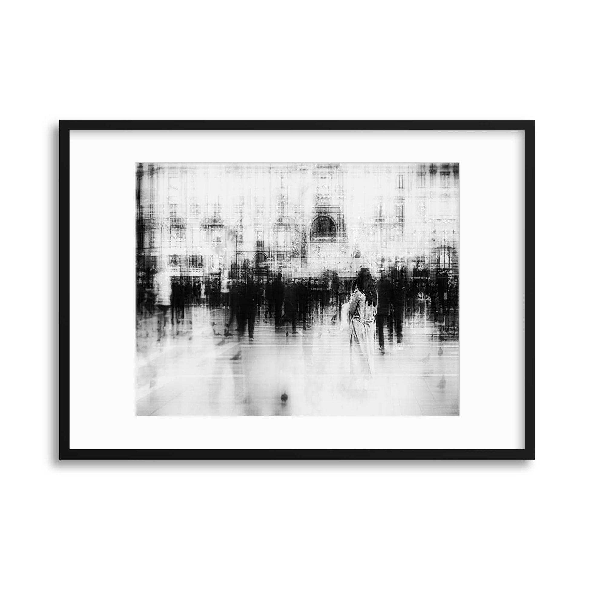 Lost Among Ghosts by Inna Blar Ross Framed Print - USTAD HOME