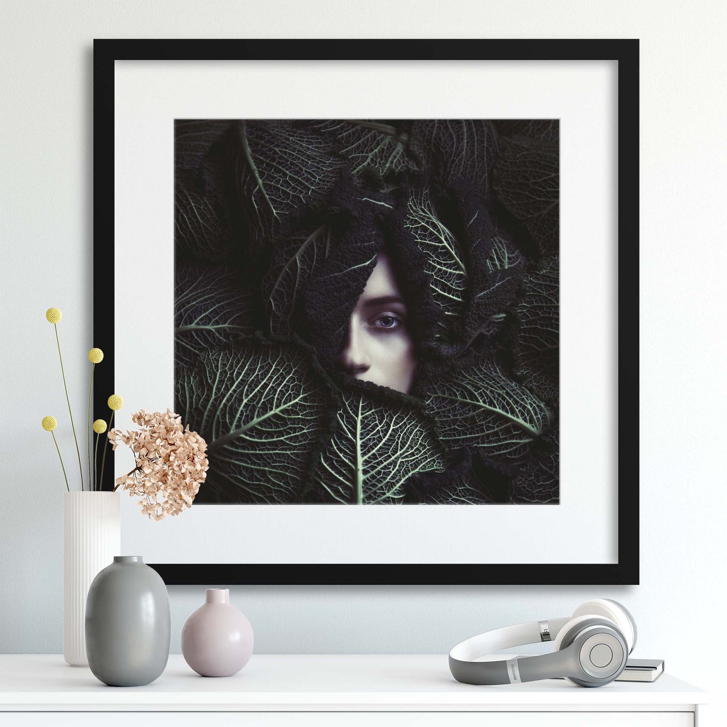 Cabbage by Magdalena Russocka Framed Print - USTAD HOME
